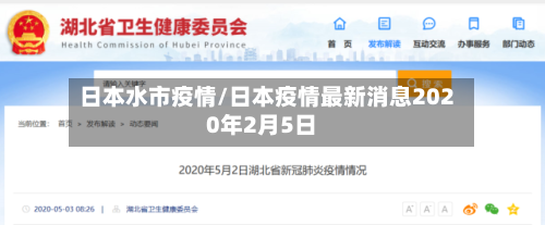 日本水市疫情/日本疫情最新消息2020年2月5日-第1张图片