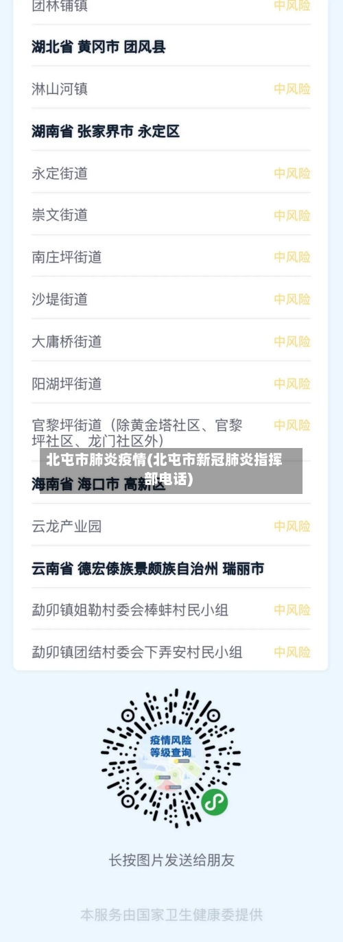 北屯市肺炎疫情(北屯市新冠肺炎指挥部电话)-第1张图片