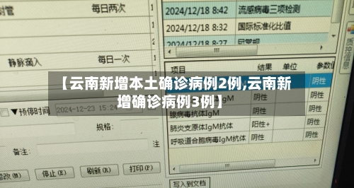 【云南新增本土确诊病例2例,云南新增确诊病例3例】-第2张图片