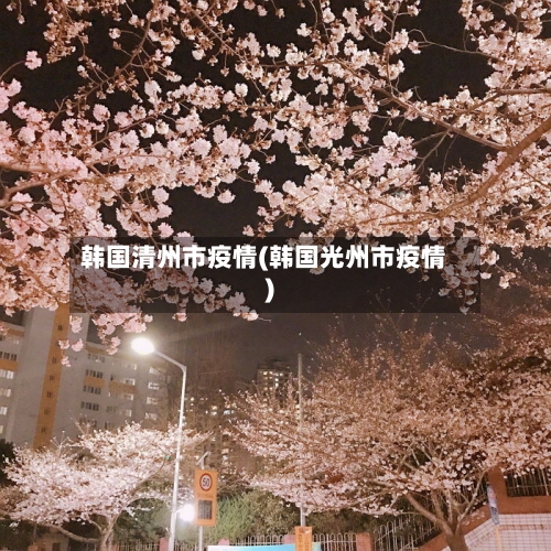 韩国清州市疫情(韩国光州市疫情)-第1张图片