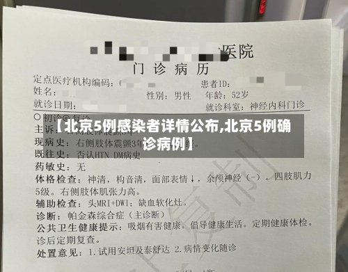 【北京5例感染者详情公布,北京5例确诊病例】-第1张图片