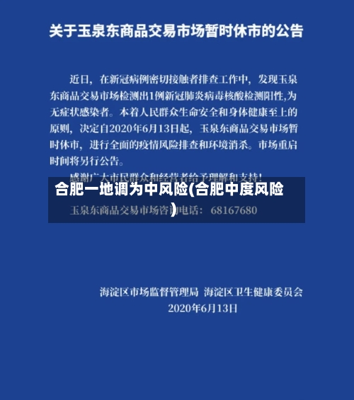 合肥一地调为中风险(合肥中度风险)-第2张图片