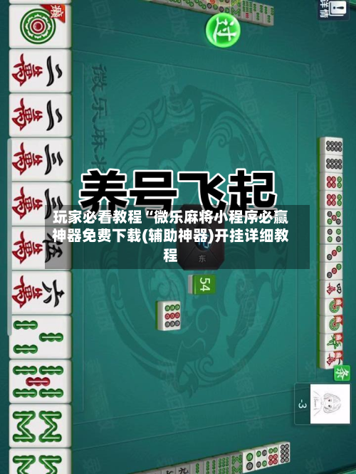 玩家必看教程“微乐麻将小程序必赢神器免费下载(辅助神器)开挂详细教程-第2张图片