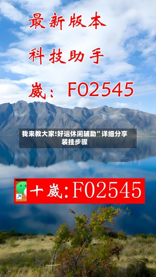 我来教大家!好运休闲辅助	”详细分享装挂步骤-第2张图片
