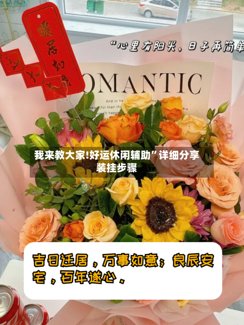 我来教大家!好运休闲辅助”详细分享装挂步骤-第1张图片