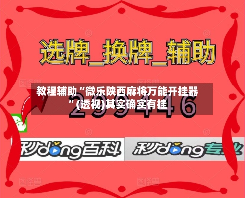 教程辅助“微乐陕西麻将万能开挂器	”(透视)其实确实有挂-第2张图片