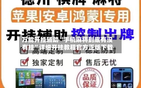 万能开挂辅助“手机麻将到底有没有挂”详细开挂教程官方正版下载-第2张图片