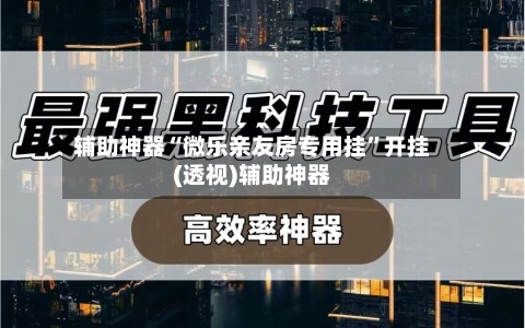 辅助神器“微乐亲友房专用挂	”开挂(透视)辅助神器-第2张图片
