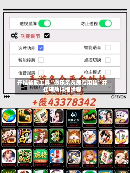 开挂辅助工具“微乐亲友房专用挂	”开挂辅助详细步骤-第3张图片