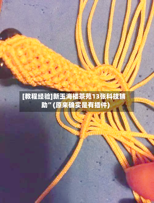 [教程经验]新玉海楼茶苑13张科技辅助	”(原来确实是有插件)-第1张图片