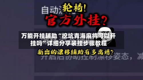 万能开挂辅助“挖坑青海麻将可以开挂吗”详细分享装挂步骤教程-第3张图片