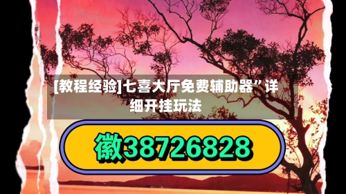 [教程经验]七喜大厅免费辅助器”详细开挂玩法-第1张图片