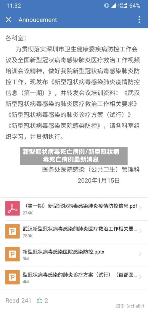 新型冠状病毒死亡病例/新型冠状病毒死亡病例最新消息-第2张图片