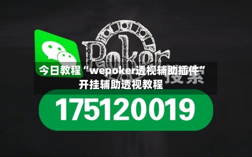 今日教程“wepoker透视辅助插件”开挂辅助透视教程-第1张图片