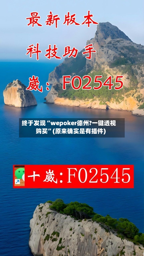 终于发现“wepoker德州?一键透视购买	”(原来确实是有插件)-第2张图片
