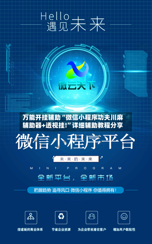 万能开挂辅助“微信小程序功夫川麻辅助器+透视挂!”详细辅助教程分享-第2张图片