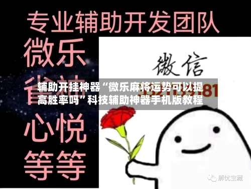 辅助开挂神器“微乐麻将运势可以提高胜率吗”科技辅助神器手机版教程-第1张图片
