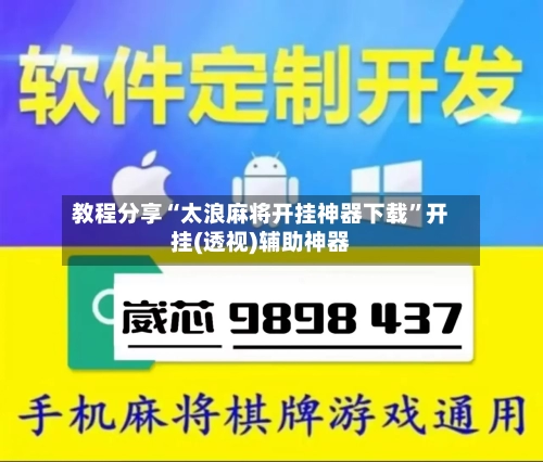 教程分享“太浪麻将开挂神器下载”开挂(透视)辅助神器-第3张图片