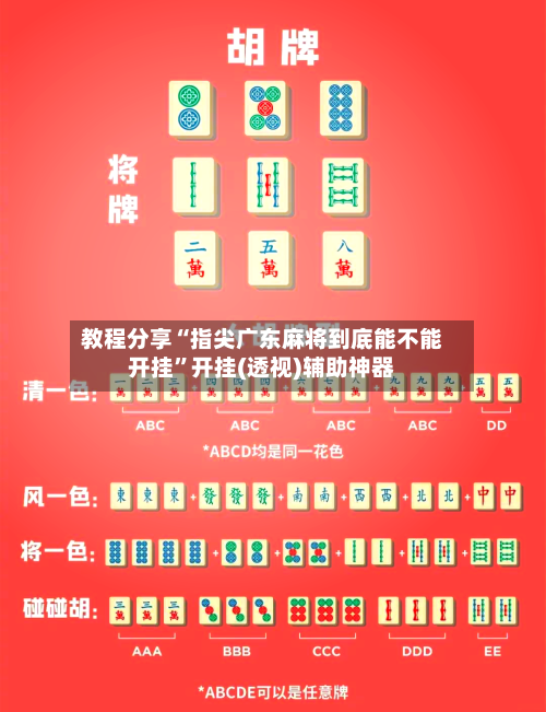 教程分享“指尖广东麻将到底能不能开挂”开挂(透视)辅助神器-第2张图片