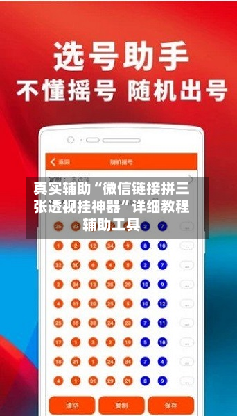 真实辅助“微信链接拼三张透视挂神器”详细教程辅助工具-第2张图片