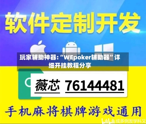 玩家辅助神器:“WEpoker辅助器”详细开挂教程分享-第2张图片