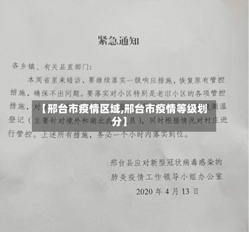 【邢台市疫情区域,邢台市疫情等级划分】-第1张图片