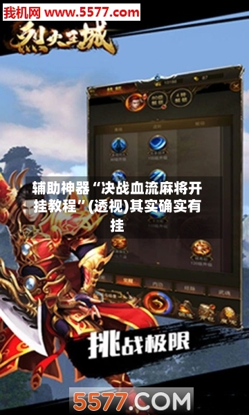 辅助神器“决战血流麻将开挂教程”(透视)其实确实有挂-第1张图片