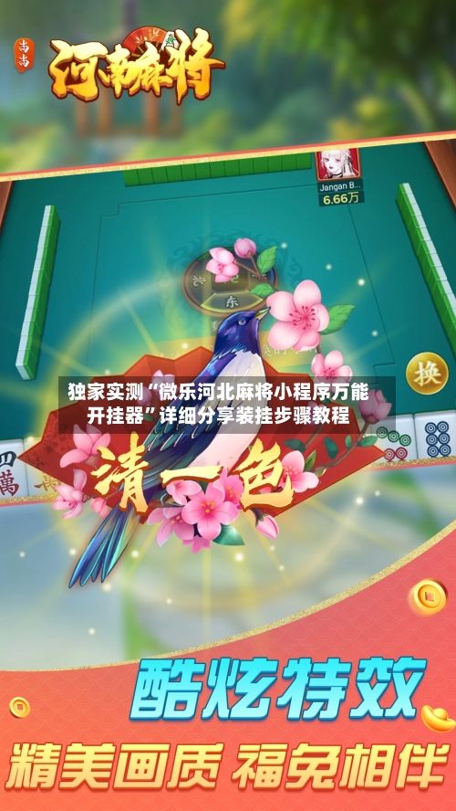独家实测“微乐河北麻将小程序万能开挂器	”详细分享装挂步骤教程-第1张图片