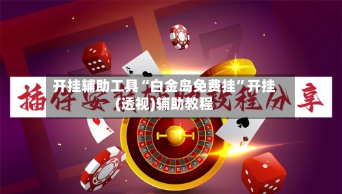 开挂辅助工具“白金岛免费挂”开挂(透视)辅助教程-第3张图片