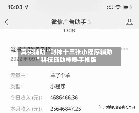 真实辅助“财神十三张小程序辅助	”科技辅助神器手机版-第1张图片