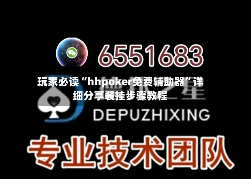 玩家必读“hhpoker免费辅助器”详细分享装挂步骤教程-第2张图片