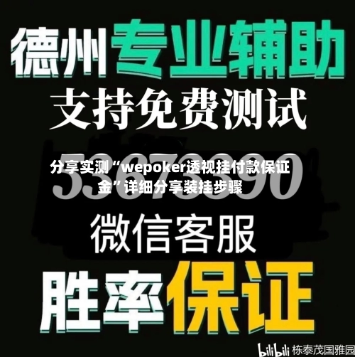 分享实测“wepoker透视挂付款保证金”详细分享装挂步骤-第3张图片