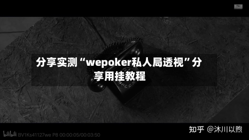 分享实测“wepoker私人局透视”分享用挂教程-第2张图片