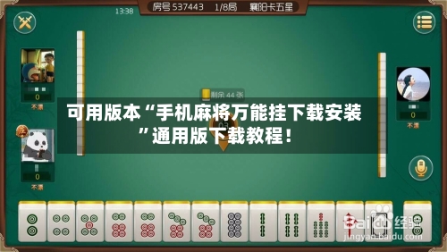 可用版本“手机麻将万能挂下载安装”通用版下载教程！-第1张图片