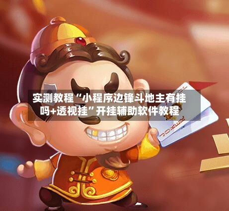 实测教程“小程序边锋斗地主有挂吗+透视挂”开挂辅助软件教程-第3张图片