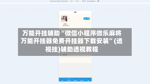 万能开挂辅助“微信小程序微乐麻将万能开挂器免费开挂器下载安装	”(透视挂)辅助透视教程-第2张图片