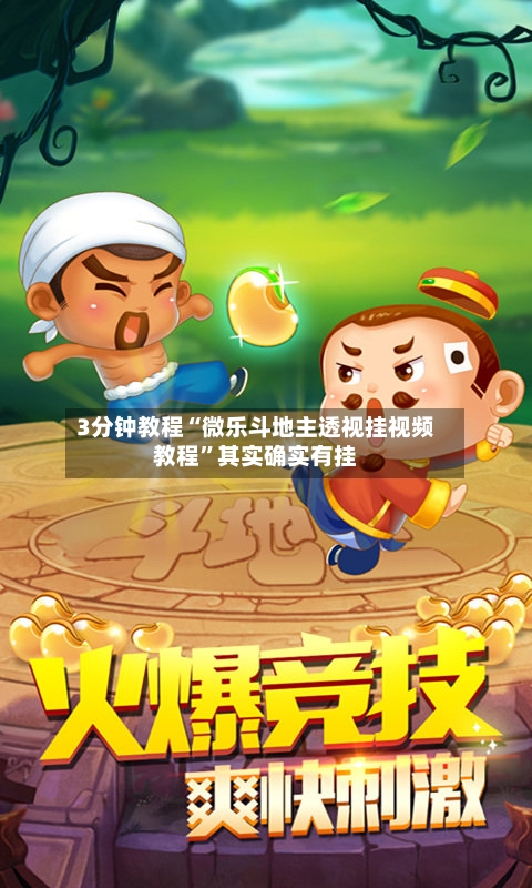 3分钟教程“微乐斗地主透视挂视频教程”其实确实有挂-第2张图片