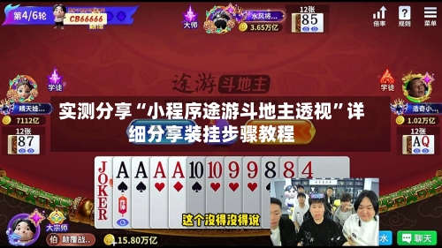 实测分享“小程序途游斗地主透视	”详细分享装挂步骤教程-第1张图片