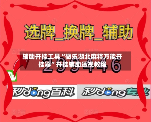 辅助开挂工具“微乐湖北麻将万能开挂器”开挂辅助透视教程-第3张图片