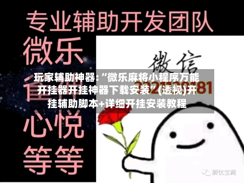 玩家辅助神器:“微乐麻将小程序万能开挂器开挂神器下载安装”(透视)开挂辅助脚本+详细开挂安装教程-第3张图片