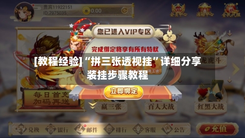 [教程经验]“拼三张透视挂”详细分享装挂步骤教程-第2张图片