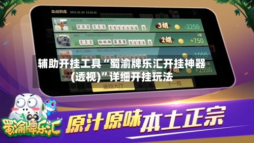 辅助开挂工具“蜀渝牌乐汇开挂神器(透视)”详细开挂玩法-第1张图片