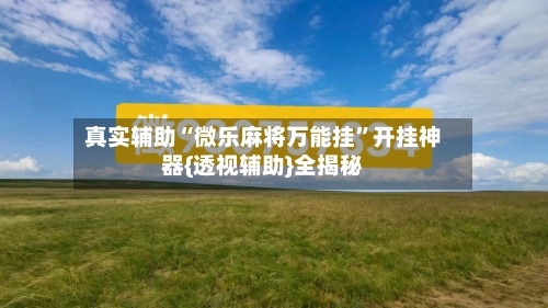 真实辅助“微乐麻将万能挂”开挂神器{透视辅助}全揭秘-第1张图片