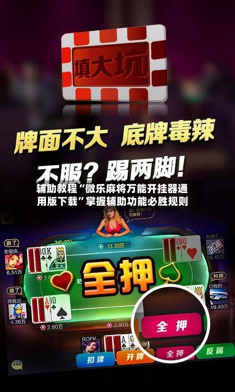 辅助教程“微乐麻将万能开挂器通用版下载	”掌握辅助功能必胜规则-第1张图片