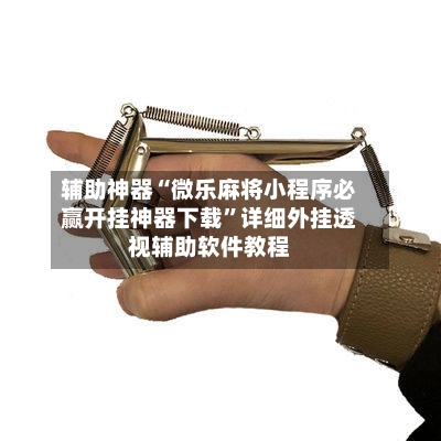 辅助神器“微乐麻将小程序必赢开挂神器下载”详细外挂透视辅助软件教程-第3张图片