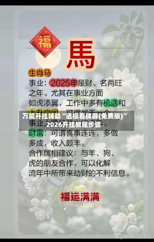 万能开挂辅助“透视看牌器(免费版)”2026开挂教程步骤-第2张图片
