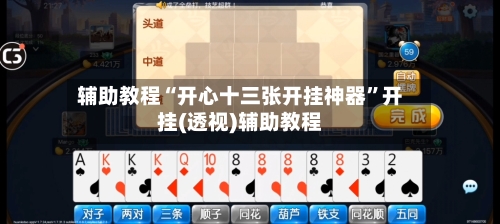 辅助教程“开心十三张开挂神器”开挂(透视)辅助教程-第3张图片