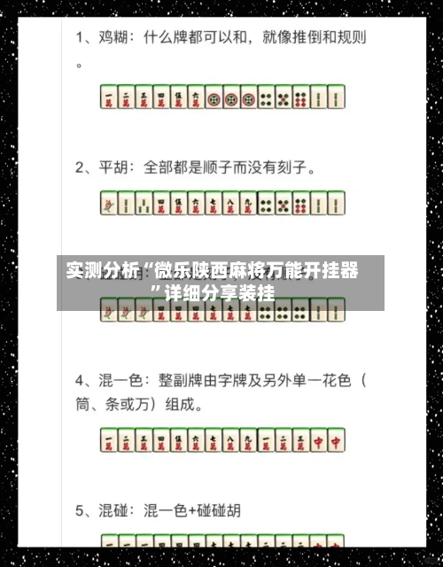 实测分析“微乐陕西麻将万能开挂器	”详细分享装挂-第3张图片