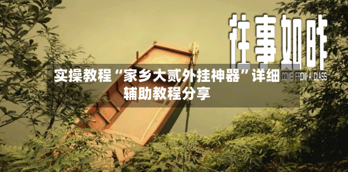 实操教程“家乡大贰外挂神器”详细辅助教程分享-第2张图片