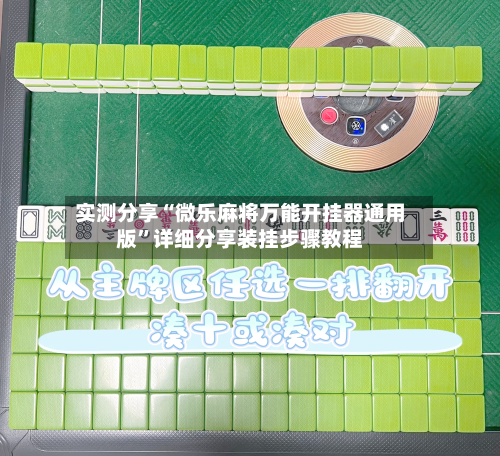 实测分享“微乐麻将万能开挂器通用版”详细分享装挂步骤教程-第2张图片